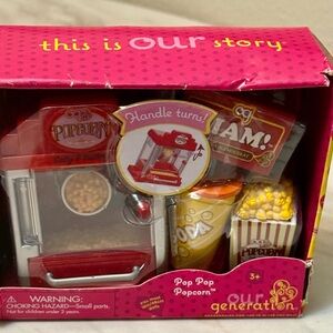 Our generation movie accessories in broken box